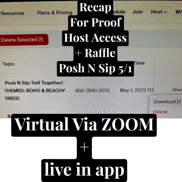 UPDATE: Posh N Sip: Sell Together: Theme: BOHO & Beachy Vibes 🫶👙🏝️HOST ACCESS - Picture 17 of 17